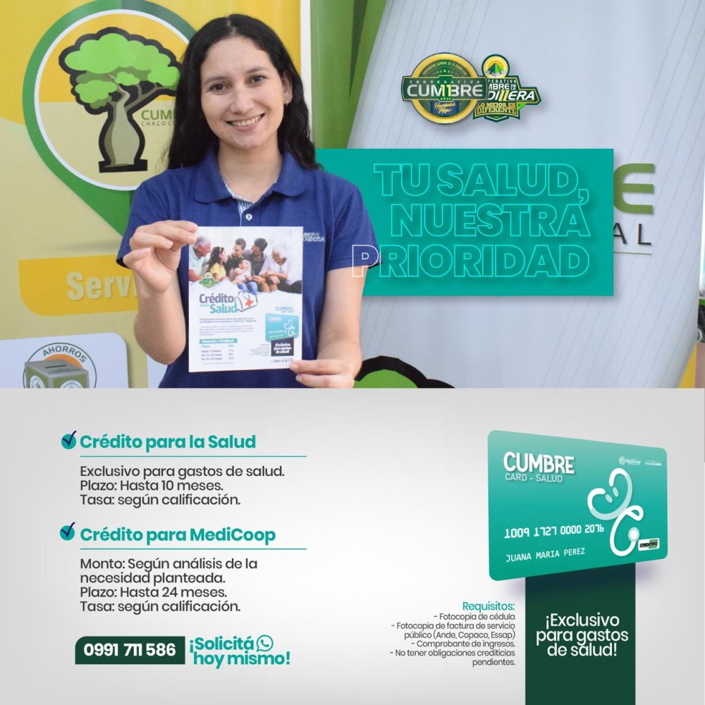 Crédito especial para la Salud